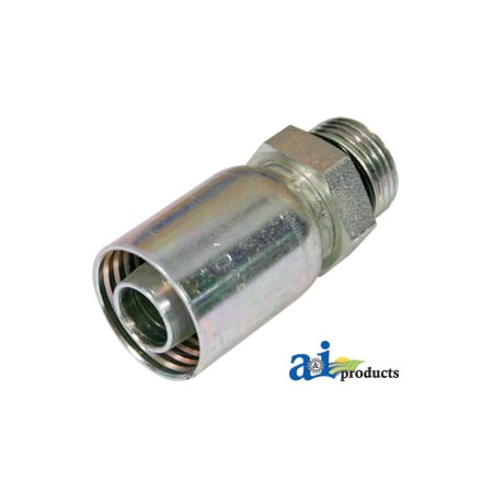 A & I Products (HC-MB) Male O-Ring Boss - Rigid 3" x2" x2" A-MB-12-12